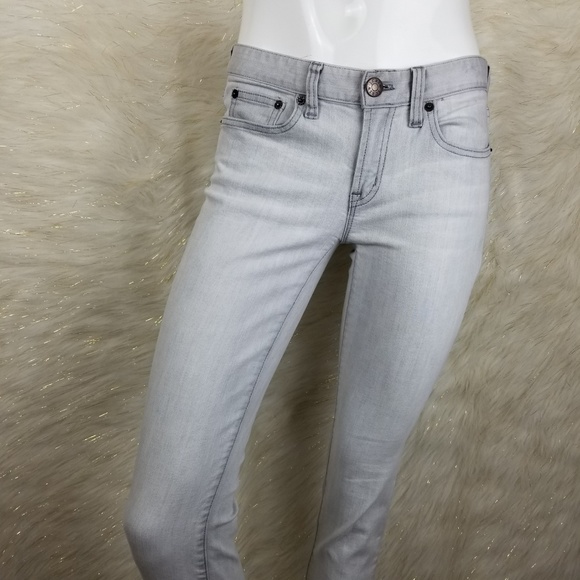 J.Crew Toothpick Mid rise Jean's size 27 - Picture 2 of 8